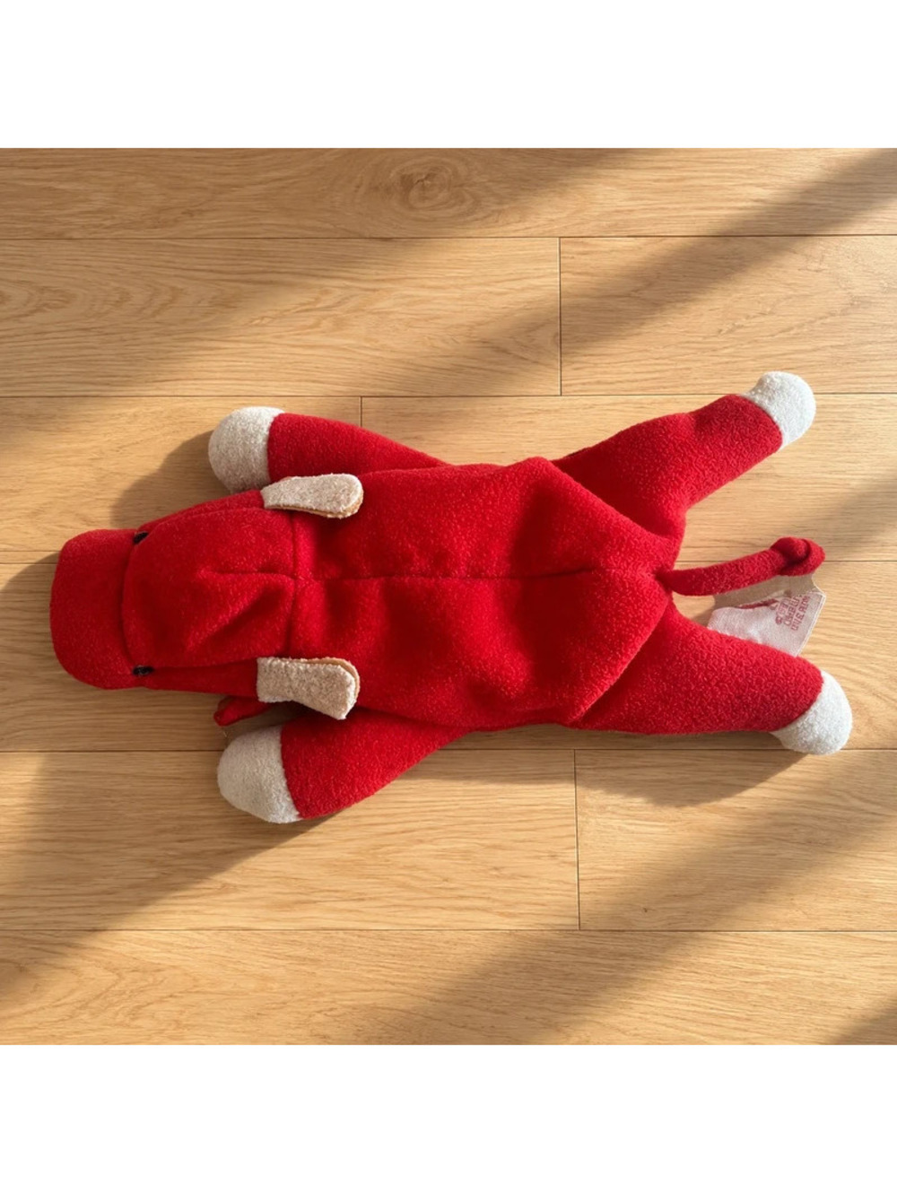 TY Snort Bull McDonald's Teenie Beanie Baby 1998 #8 Vintage Red Plush
